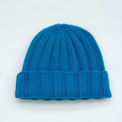 Cashmere Mix Ribbed Beanie-5