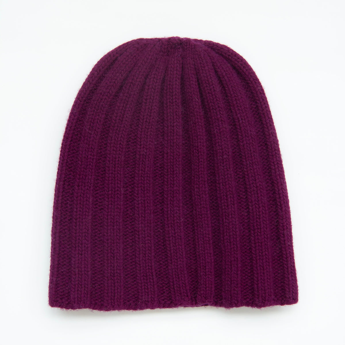 Cashmere Mix Ribbed Beanie-6