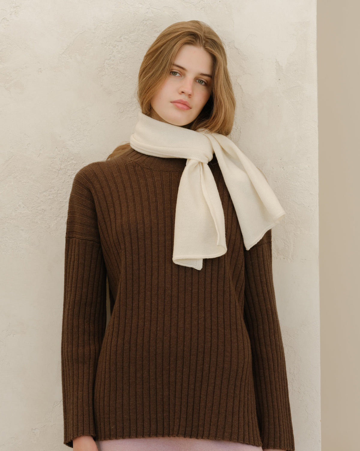 Cashmere Mix Jabot-0