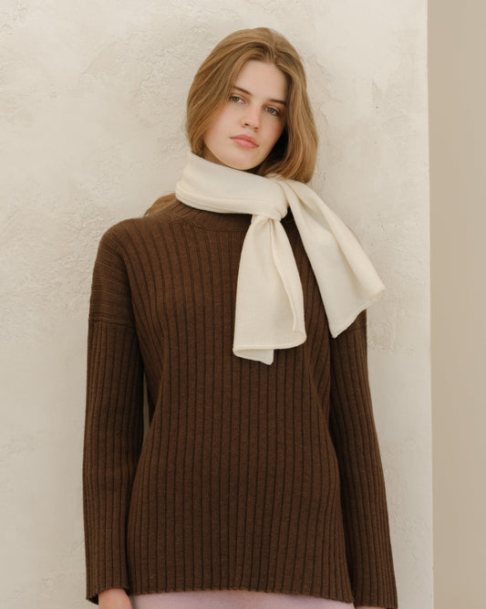 Cashmere Mix Jabot-0