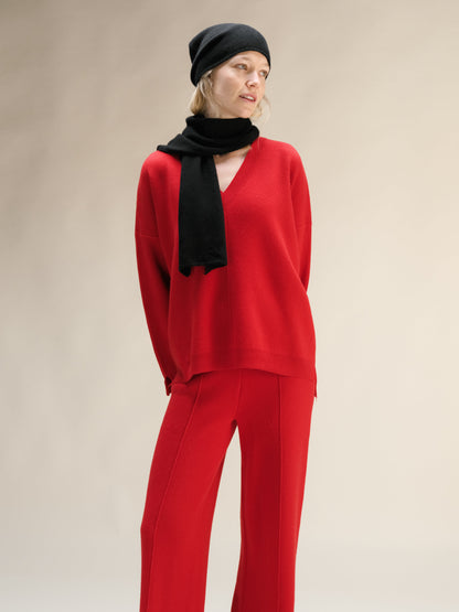 Cashmere Mix Jabot-18